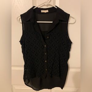Lace Tank Top Blouse
